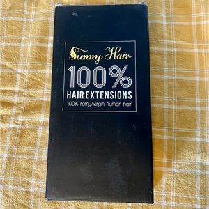 NWT Hair Extensions Auburn / Brown Remy Human Hair